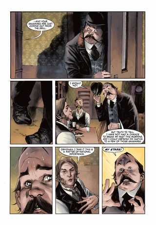 Illustration for article titled Neil Gaiman tackles Sherlock Holmes in this A Study In Emerald exclusive